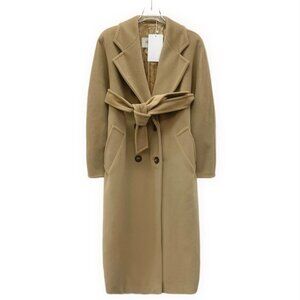 Max Mara 101801 series brown lambswool coat
